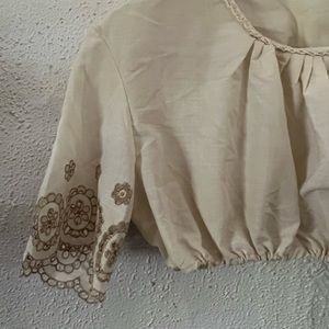 Roam vintage crochet crop top